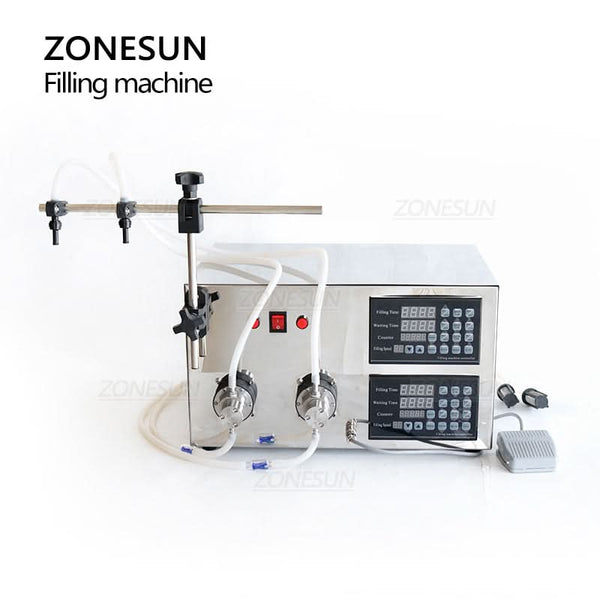 ZONESUN ZS-YG2 Semi Automatic Magnetic Pump Liquid Filling Machine