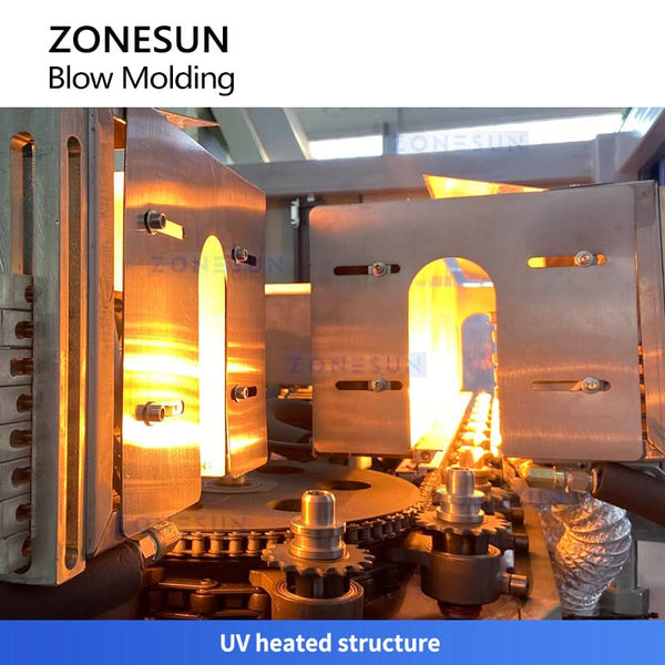 ZONESUN ZS-SBM2A UV Heating Bottle Blow Molding Machine Bottle Making Machine