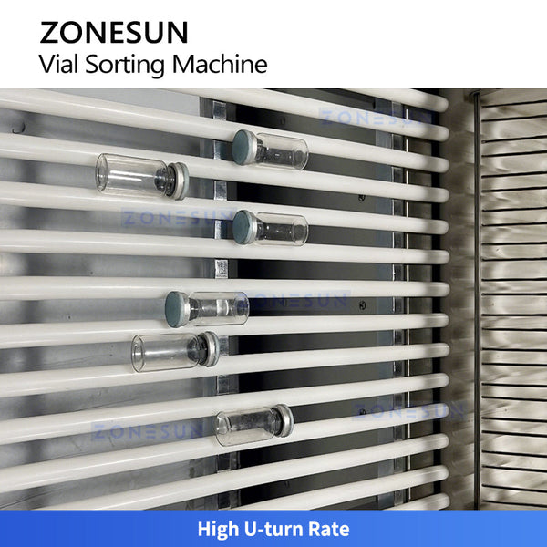ZONESUN ZS-LP20 High-Speed Vial Unscrambler Bottle Orienting Machine Vial Feeding Machine