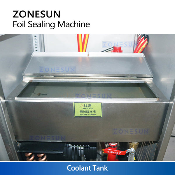 ZONESUN ZS-FK5000 Water-Cooled Aluminum Foil Induction Sealing Machine for Bottles