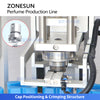 ZONESUN ZS-AFC42P Automatic Rotary Perfume Washing Filling Crimping Capping Monoblock Machine