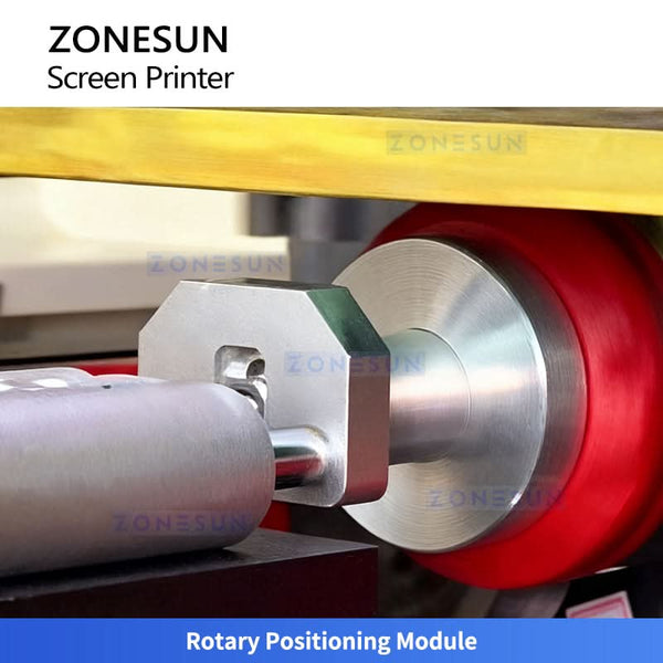 ZONESUN ZS-SWP3 Automatic Bottle and Jar Screen Printing Machine for Logos & Designs
