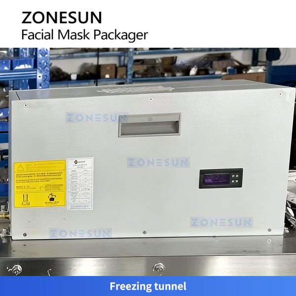 ZONESUN ZS-MS2TCP Automatic Facial Mask Cutting and Bagging Machine