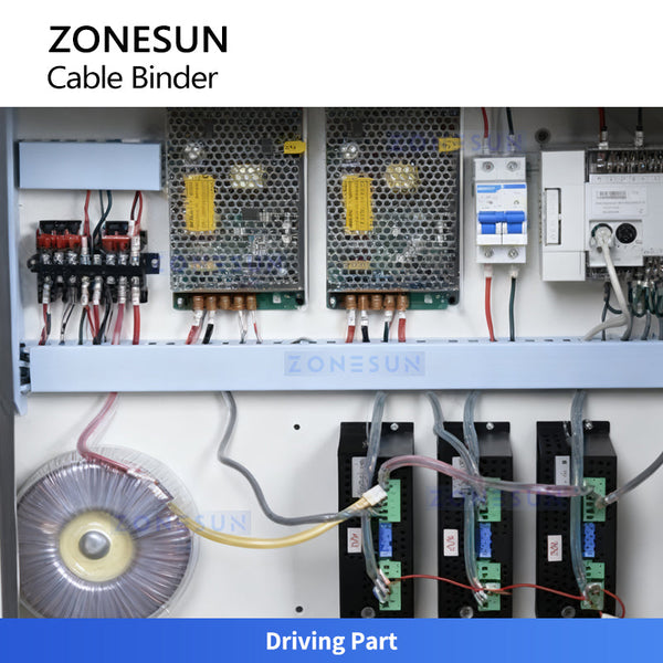 ZONESUN ZS-WTKZ4 Automatic Nylon Cable Tying Machine Fast Wire Bundling Solution