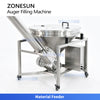 ZONESUN ZS-FM5D Automatic Dual Head Auger Powder Filling Machine for Protein Powder Spices