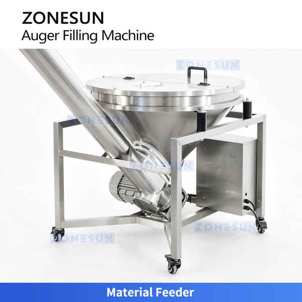 ZONESUN ZS-FM5D Automatic Dual Head Auger Powder Filling Machine for Protein Powder Spices