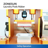 ZONESUN ZS-LP1 Compact Laundry Pod Sample Maker for R&D and Small Batch Production
