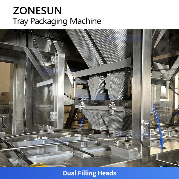 ZONESUN ZS-GWF7 Automatic Plastic Box Packaging Machine Clamshell Food Container Box Packing Machine
