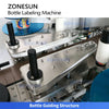 ZONESUN ZS-TB300L Vertical Automatic Round & Flat Bottle Labeling Machine