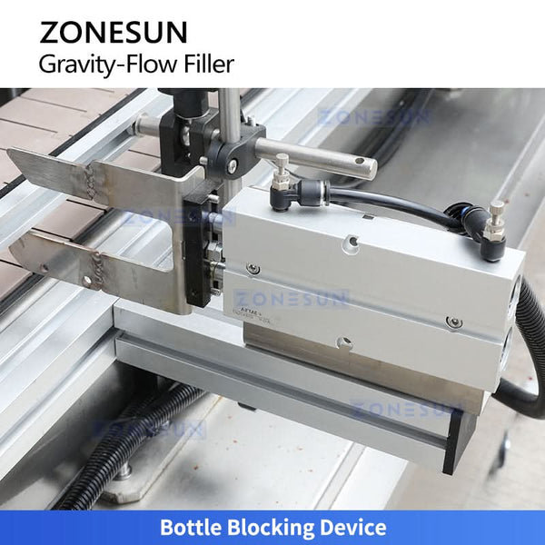 ZONESUN ZS-VTGZ100E Automatic 6 Nozzle Gravity Liquid Filler for Water Juice Wine
