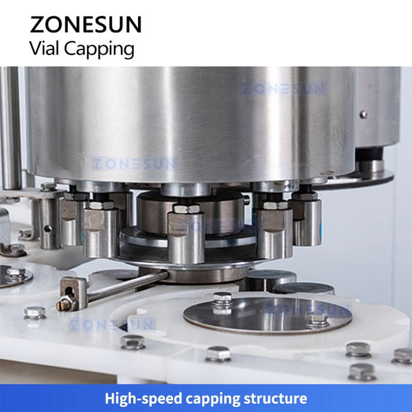 ZONESUN ZS-YG300 High-Speed Vial Capping Machine Glass Vial Crimper