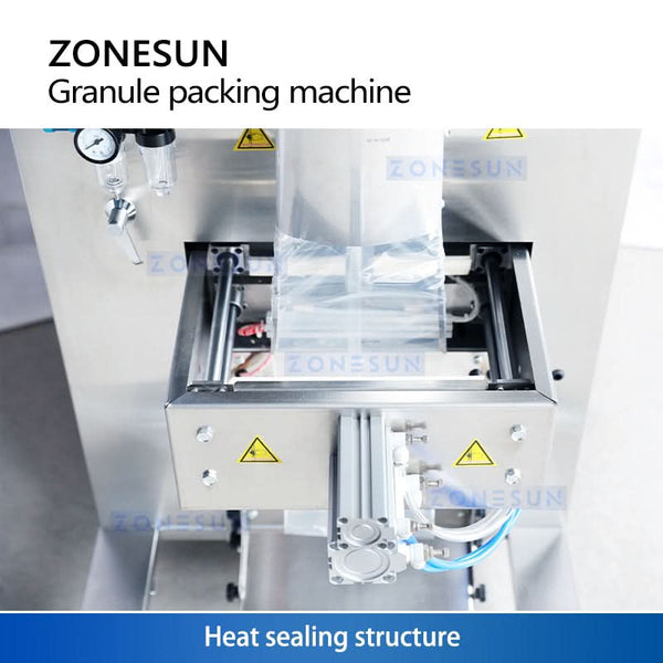 ZONESUN ZS-FM1000V Automatic Vertical Granule Filling and Sealing Machine with Vacuum Function
