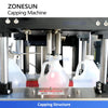 ZONESUN ZS-XG441RSL Fully Automatic Servo Capping Machine with Cap Elevator