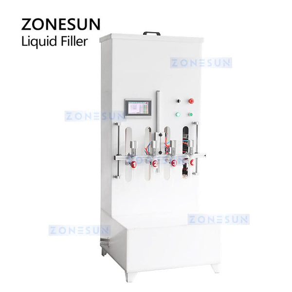 ZONESUN ZS-YTCR4 Semi-automatic Corrosive Liquid Filling Machine（SPECIAL OFFER）