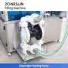 ZONESUN ZS-VTGF4 Automatic 4-Head Servo Gear Pump Tracking Filling Machine Shampoo Craam Filler
