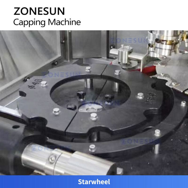 ZONESUN ZS-XG440M Automatic 8 Heads Capping machine with Cap Sorting Elevator