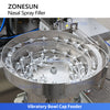 ZONESUN ZS-AFC20C Double-Head Peristaltic Pump Nasal Spray Filling and Capping Machine