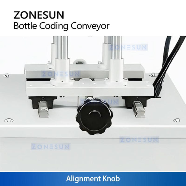 ZONESUN ZS-JP1 Bottle Clamping Conveyor for Inkjet Printing Integration