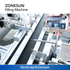 ZONESUN ZS-DTPP4W Automatic 4 Nozzles Desktop Peristaltic Pump Liquid Filling Machine