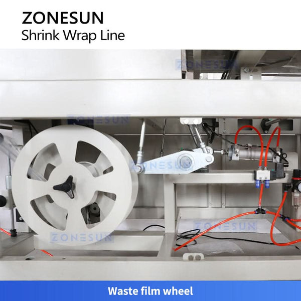 ZONESUN ZS-SPL9 Automatic Feeding Multi-Pack Shrink Wrapping Machine Production Line Boxes and Books