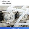 ZONESUN ZS-YTPP8 8-Head Peristaltic Pump Filling Machine with Customized Tray for Ampoules Vials Essential Oil
