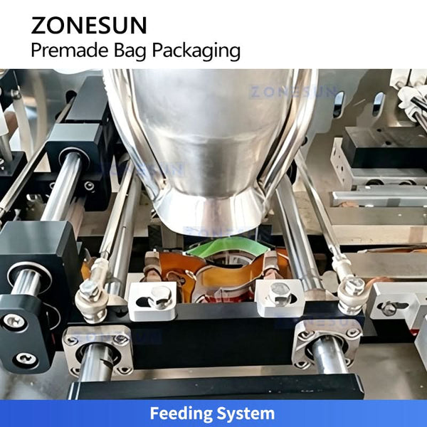 ZONESUN ZS-GW260D Automatic 10 Head Weigher Premade Pouch Packing Machine for Snack Pet Food