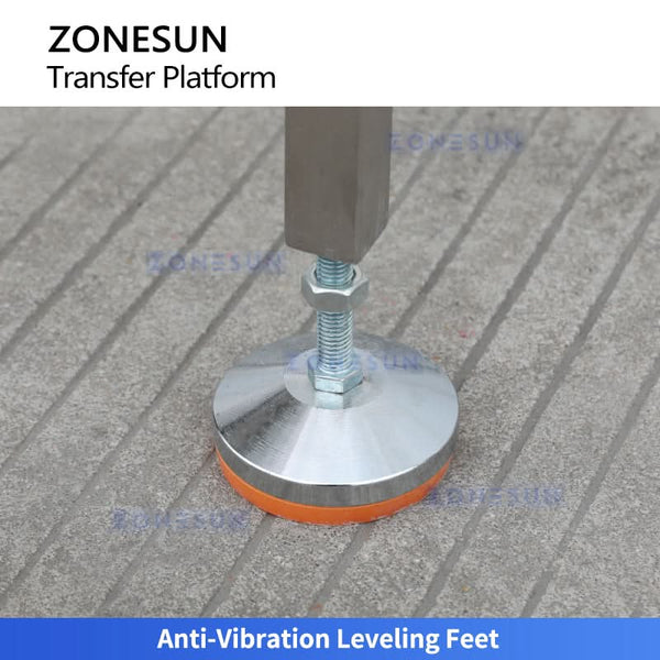 ZONESUN ZS-LP10 Right Angle Transfer Corner Turning Conveyor Bottle Direction Changer For Production Line