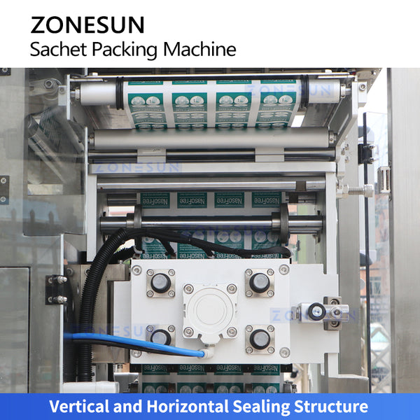 ZONESUN ZS-FS500K4 Multi-Lane Volumetric Cup Granule Packaging Machine with Vacuum Loader