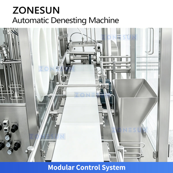 ZONESUN ZS-DM1 Automatic Prefilled Syringe De-nesting Machine for Tub Nest