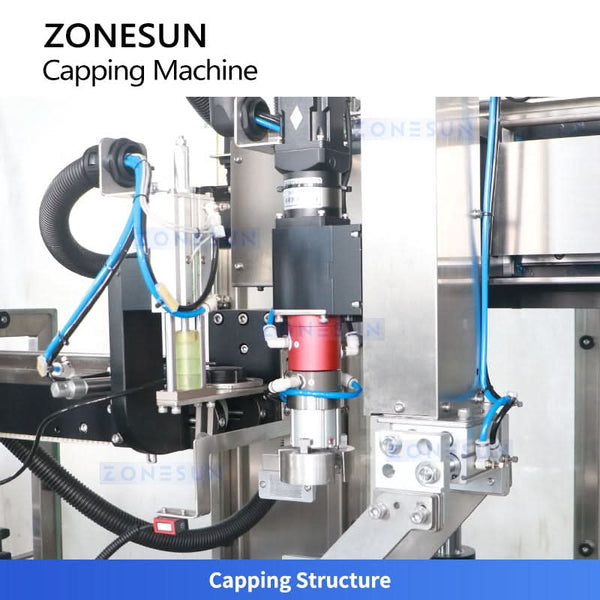 ZONESUN ZS-VTXG1 Automatic Cap Tracking Capping Machine