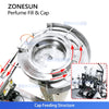 ZONESUN ZS-AFC17 Perfume Sample Bottle Filling Capping Machine Vial Spray Packaging