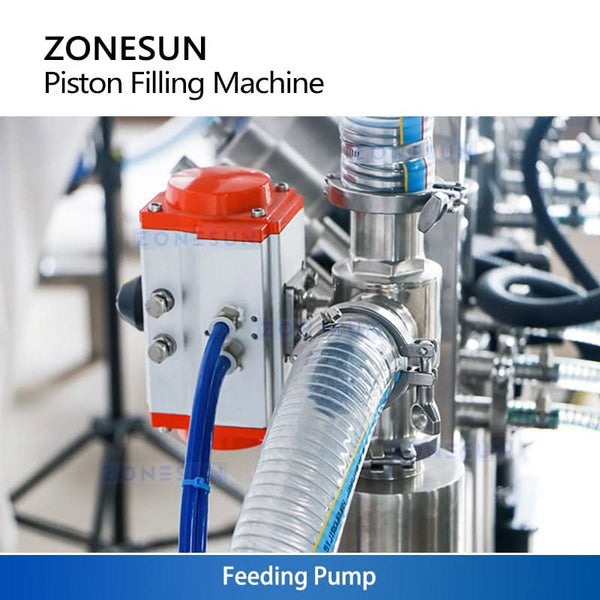 Автоматическая пневматическая машина для розлива ZONESUN с шестью головками, серводвигатель, моющее средство, вязкая паста, шампунь, кетчуп ZS-YT6T-6PX 