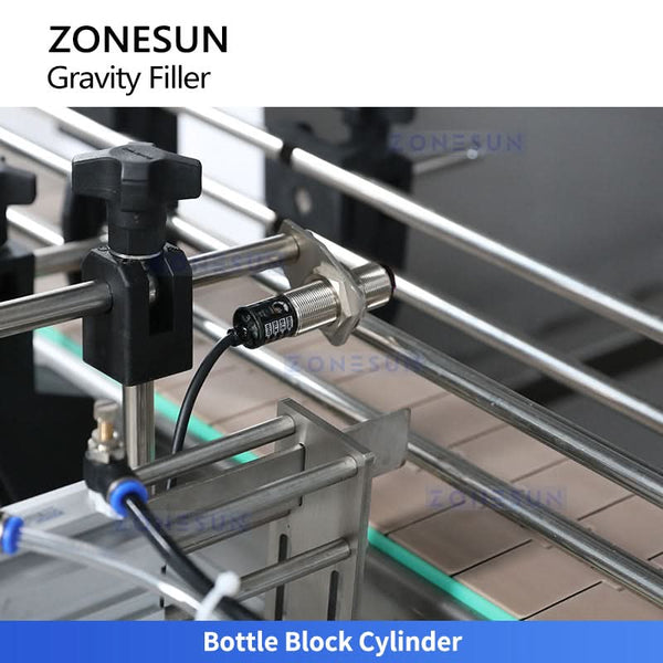 Zonesun ZS-YT8T-8ZL Automatic 4 Nozzles Pneumatic Liquid Filling Machine