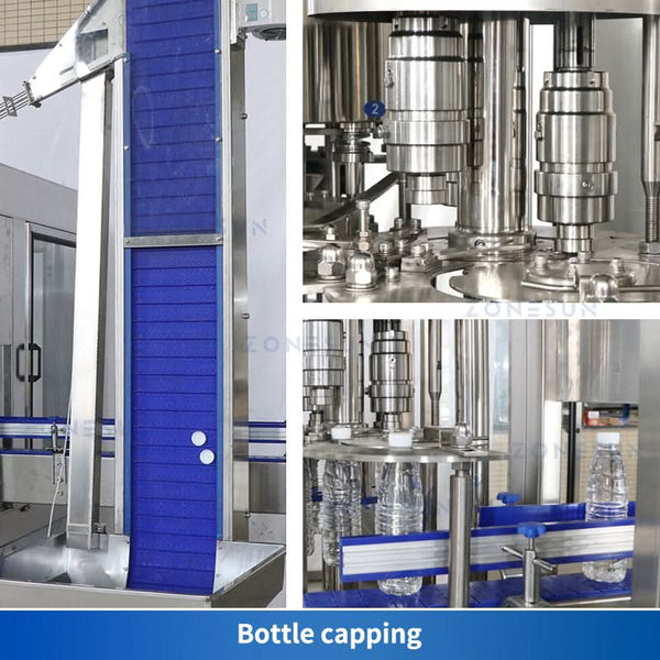 ZONESUN ZS-AFC883 Mineral Water Liquid Bottle Rinsing Filling Capping Production Line（SPECIAL OFFER）