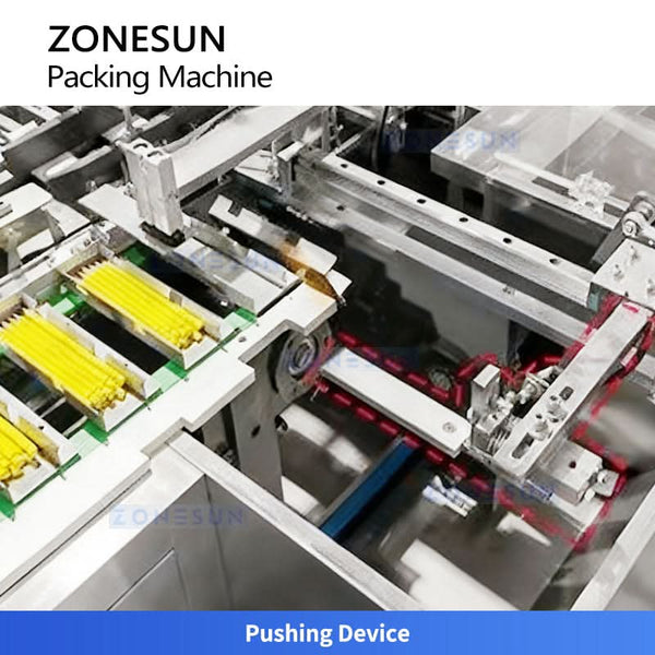 ZONESUN ZS-MSZH100 Automatic Cartoning Machine for Pens Chopsticks Small Items