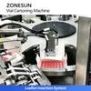 ZONESUN ZS-MSZH10 Automatic Vial Cartoning Machine for Pharmaceutical Glass Vials Packaging Box Sealing