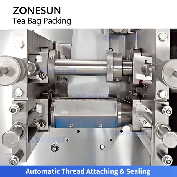ZONESUN ZS-FS30 Automatic Flat Tea Bag Packing Machine Heat-Seal Sachet Filler