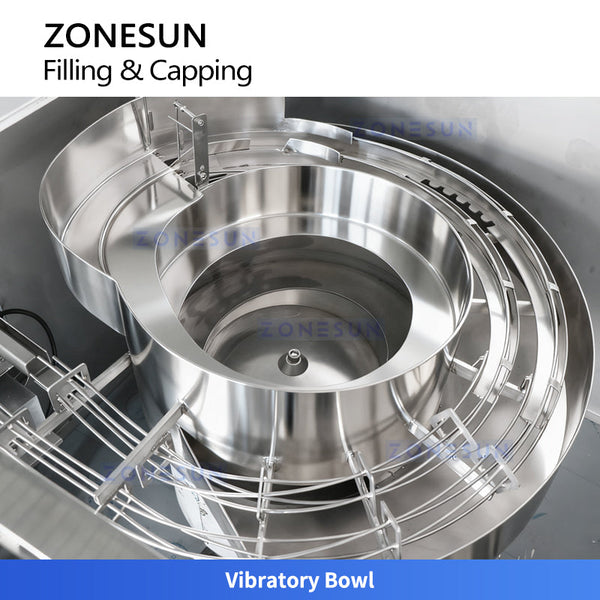 ZONESUN ZS-AFC50 Automatic Essential Oil Monoblock Liquid Filling and Capping Machine