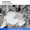 ZONESUN ZS-AFC20F Vial Powder Filling and Capping Machine for Pharmaceutical Packaging