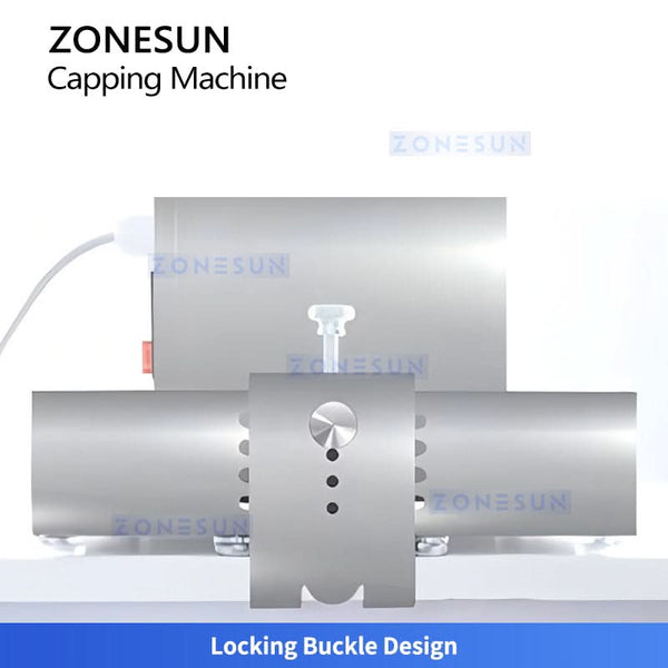 ZONESUN ZS-XG11 Nail Polish Bottle Capping Machine Semi Automatic Cosmetic Capper