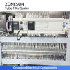 ZS-FS009D organized electrical cabinet with Mitsubishi PLC and wiring