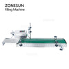 ZONESUN ZS-MPYT600 Automatic Magnetic Pump Liquid Filling Machine With Small Conveyor