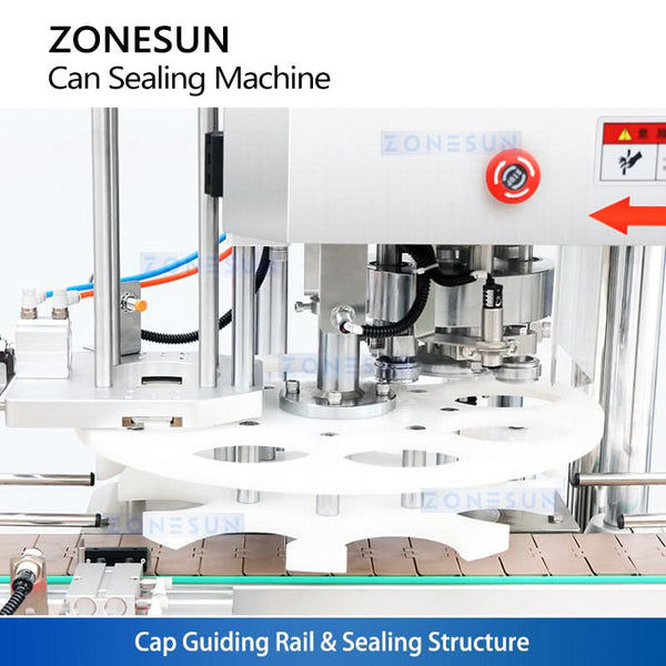 ZONESUN ZS-AFK300 ZS-AFK300 Automatic Can Sealing Machine for Airtight Closures