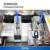 ZONESUN ZS-DPPA Automatic Liquid Paste Irregular Material Filling Blister Packing Machine