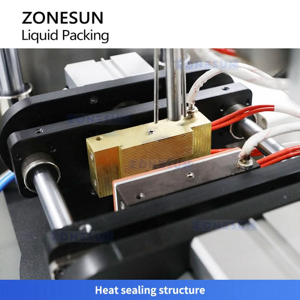 ZONESUN ZS-FS120H Automatic Vertical Liquid Sachet Filling Machine VFFS Sachet Packing Machine