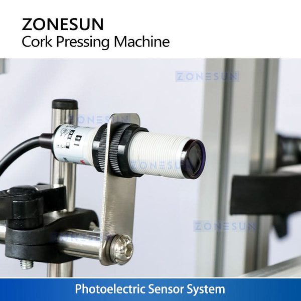 Zonesun ZS-XG16D1 Wine Bottle Corking Machine with Automatic Cap Feed