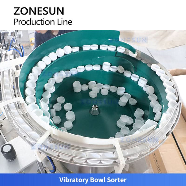 ZONESUN ZS-AFCL5 Automatic Small Bottle Filling Capping and Labeling Production Line