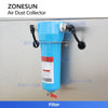 ZONESUN ZS-NIC1 Semi Automatic Ionized Air Bottle Rinser Cleaner