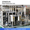 ZONESUN ZS-PRT200 Continuous Plate Pasteurizer with CIP Cleaning System for Milk Juice Liquid Food Processing