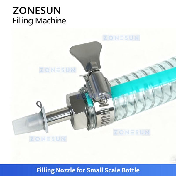 ZONESUN ZS-DTFP2 Dual-Head Gear Pump Thick Liquid Filling Machine for Sauce Cream Honey